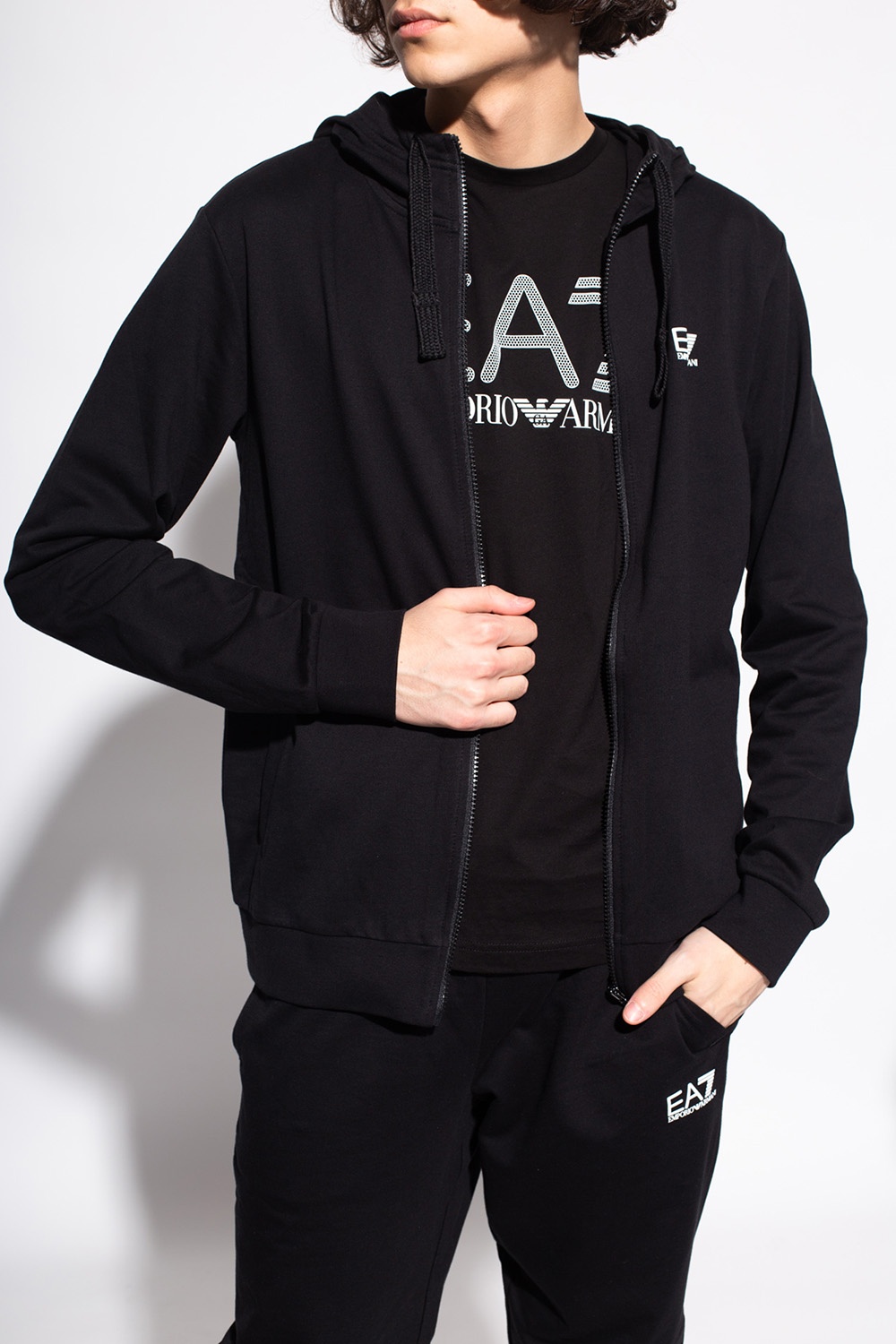 IetpShops Chile Hoodie sweatpants set EA7 Emporio Armani